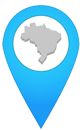 map icon brazil
